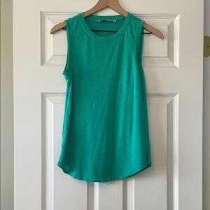 Athleta breezy Teal Tank Top